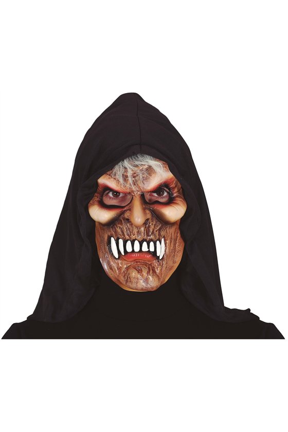 VAMPIRE MASK WITH HOOD, VINYL