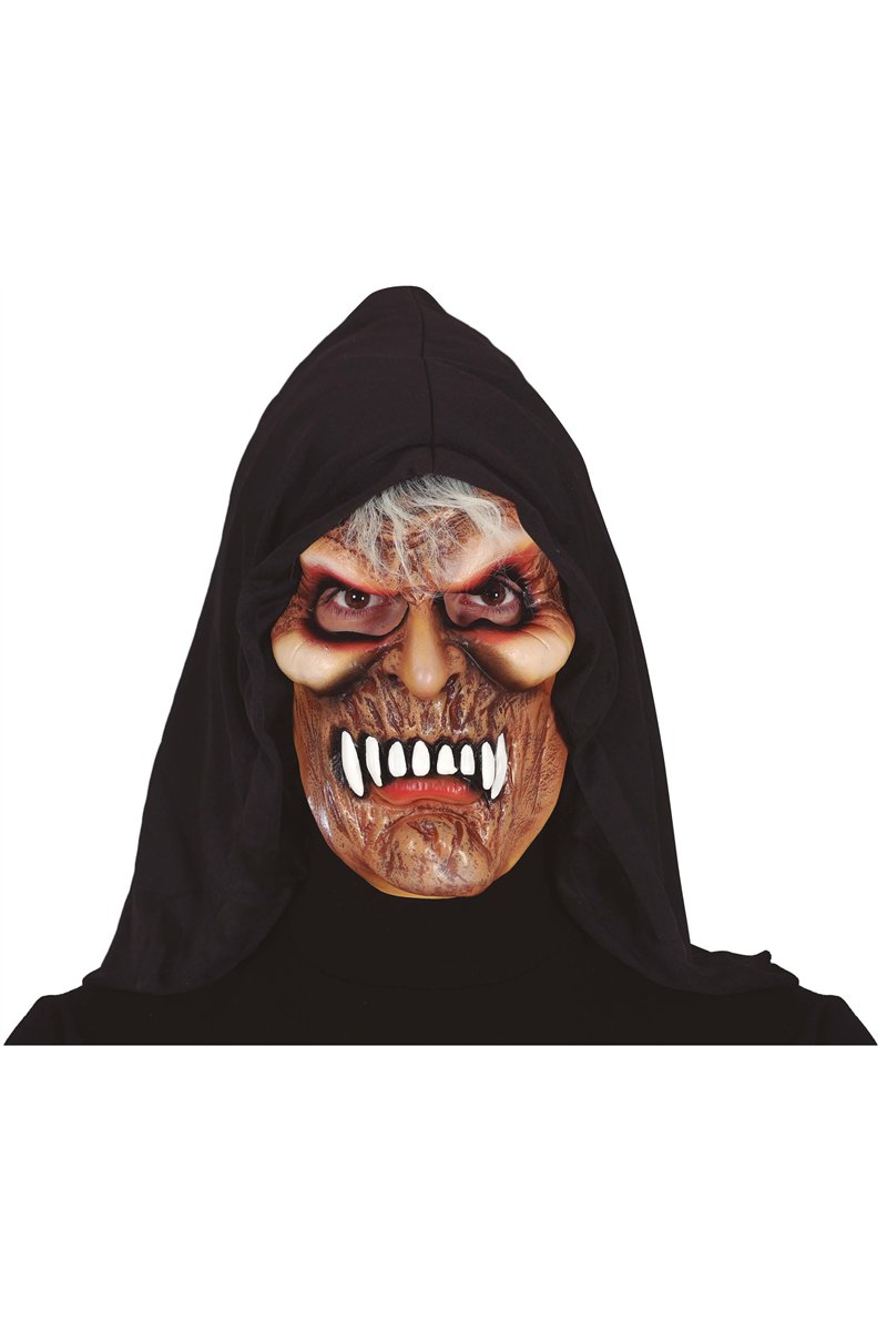 VAMPIRE MASK WITH HOOD, VINYL