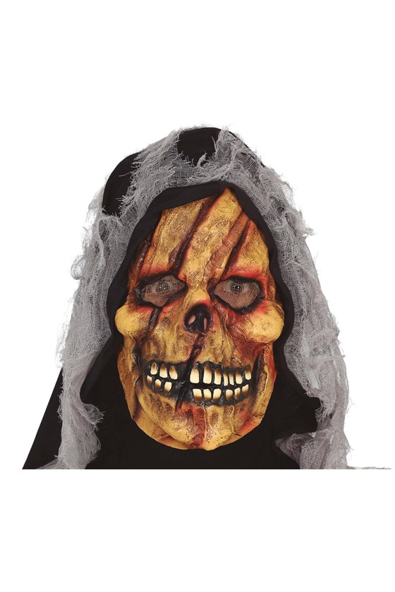 SKELETON MASK WITH HOOD, VINYL