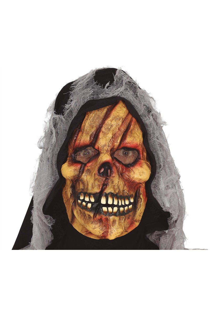 SKELETON MASK WITH HOOD, VINYL