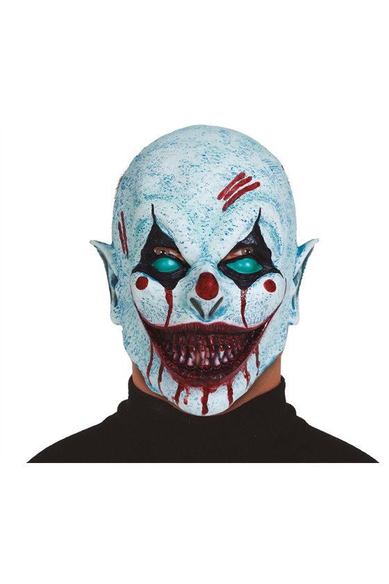 SMILING CLOWN MASK, LATEX