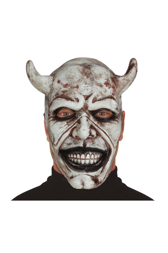 WHITE DEVIL MASK, LATEX