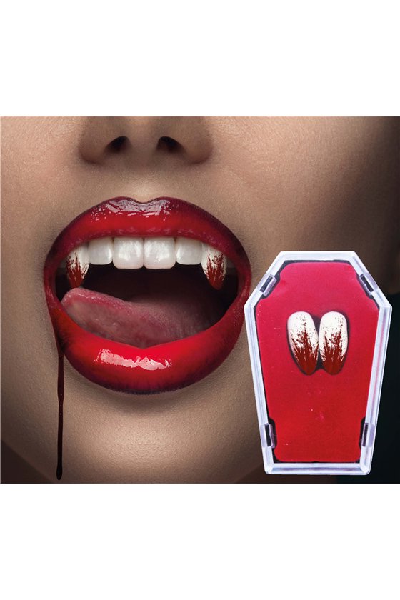 BLOODY FANGS WITH THERMOPLASTIC