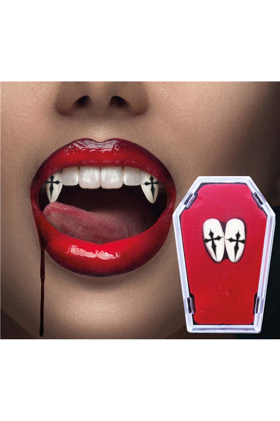 FANGS WITH CROSS WITH THERMOPLASTIC