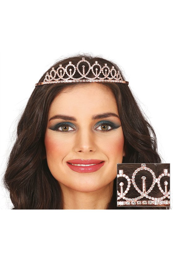 PRINCESS GOLD METAL TIARA, ADULTS
