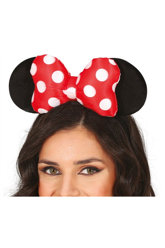 LITTLE MOUSE HQ HEADBAND WITH BOW, ADULTS