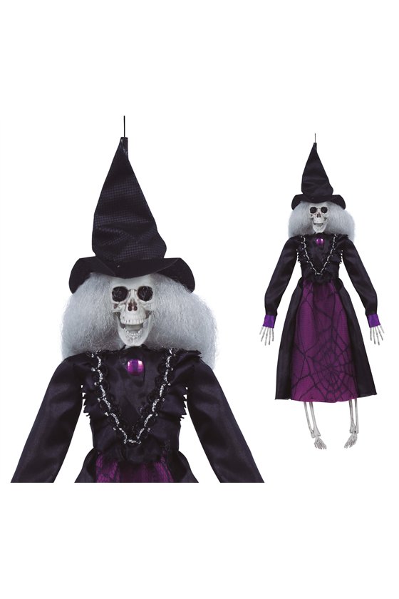 WITCH SKELETON PENDANT 40 CM