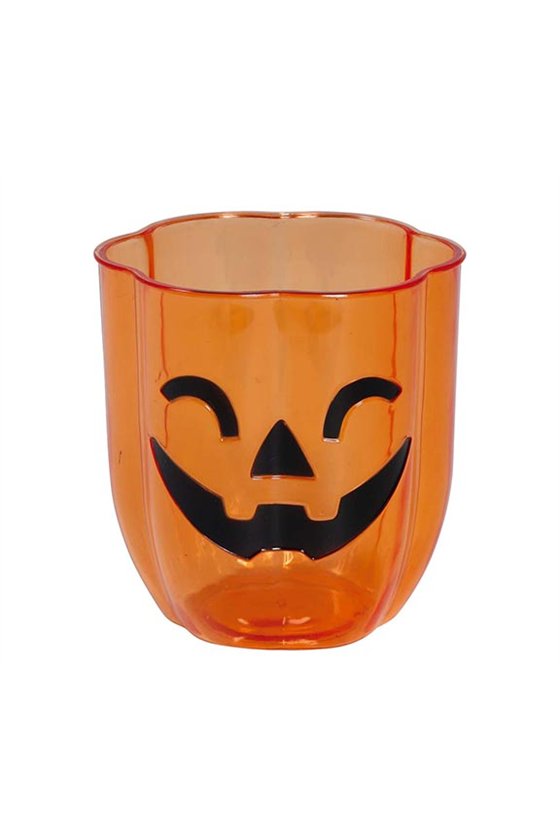 PUMPKIN GLASS 10 CM