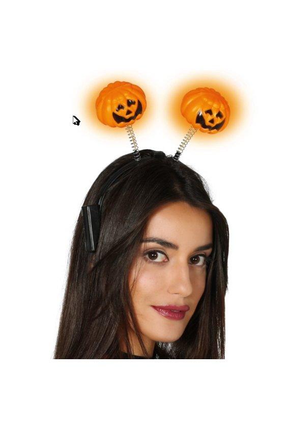 PUMPKIN HEADBAND WITH LIGHT