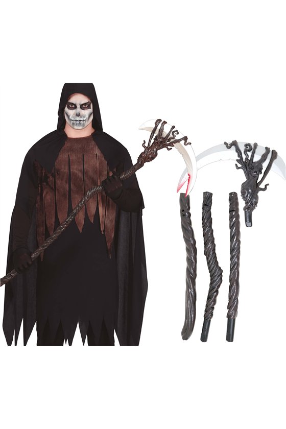 SCYTHE OF DEATH, DETACHABLE, 150 CMS.