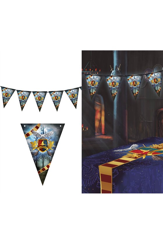 MAGICIAN PENNANT BUNTING 300 CM 20X30 CM. PAPER
