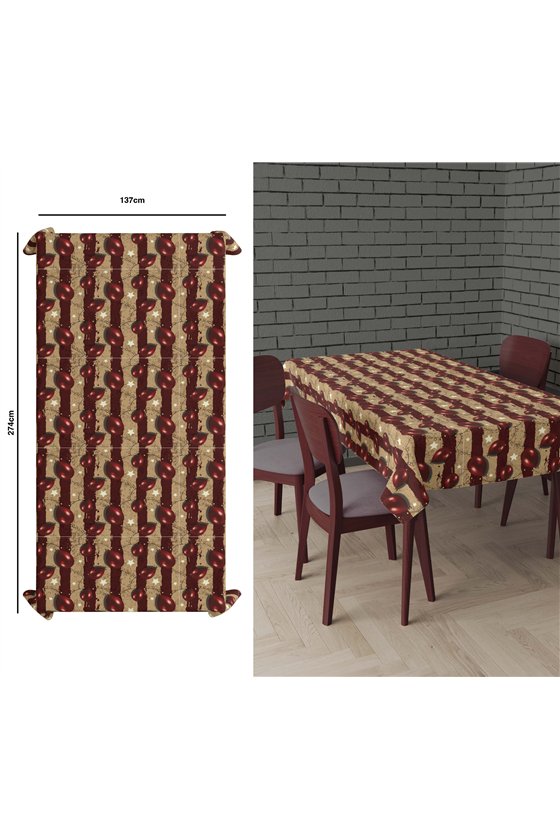 CLOWN TABLECLOTH 137X274