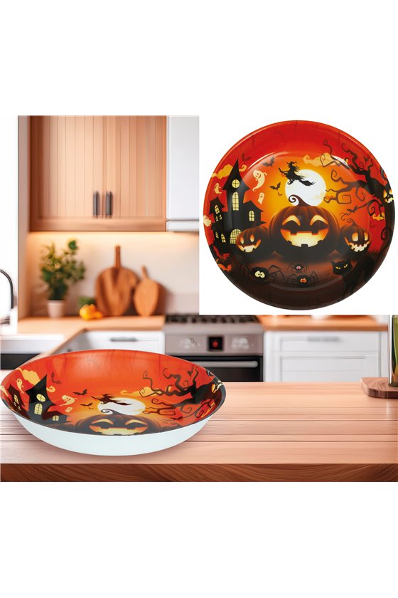 PUMPKIN BOWL 27X9 CM