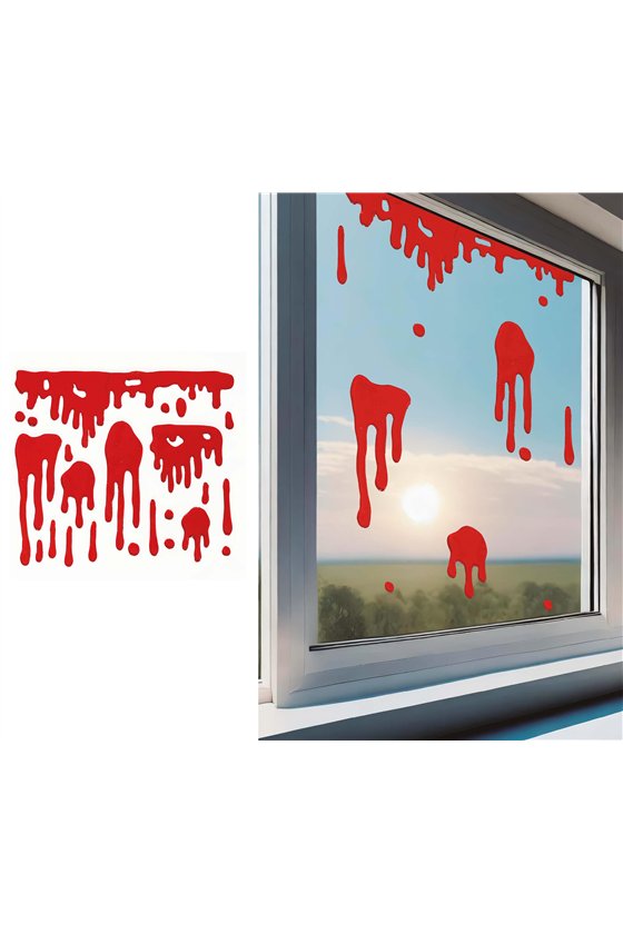 BLOOD GEL DECORATION 20X20 CM