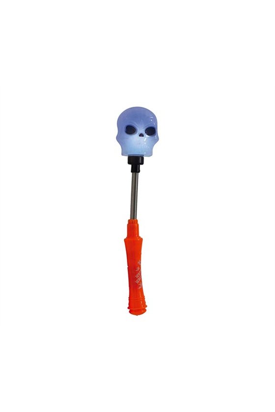 SKULL WAND WITH LIGHT 24 CM