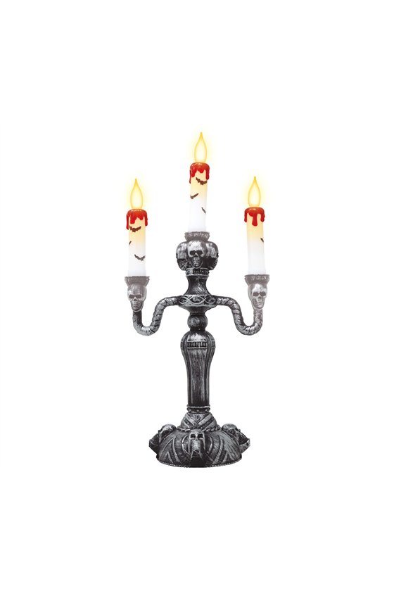 CHANDELIER 3 CANDLES WITH LIGHT 40 CM