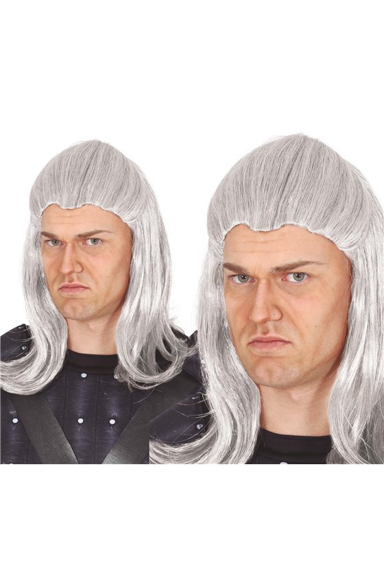 WARRIOR WIZZARD WITH PONYTAIL WIG (BOX I