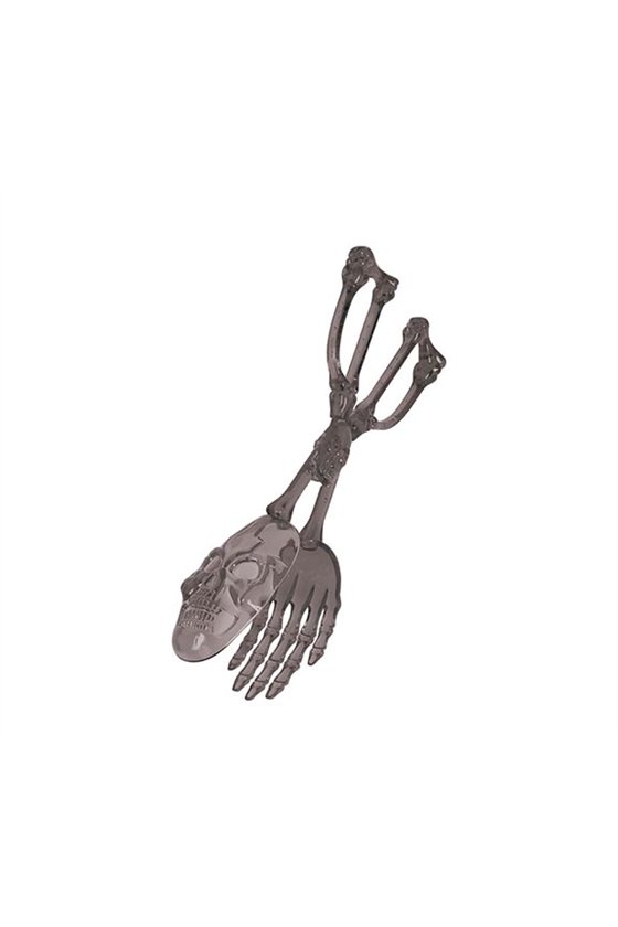 SALAD TONGS 28 CMS. GREY