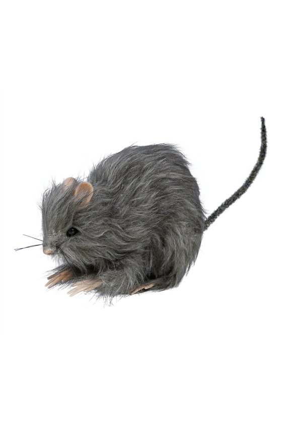 SMALL FURRY RAT 15 CMS.