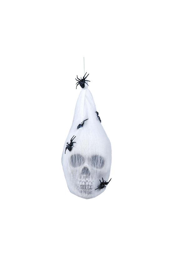 SPIDER WEB BAG WITH SKULL 25 CMS.
