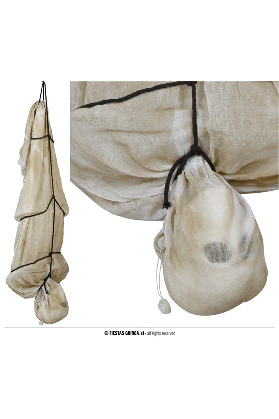 HANGING MAN IN BAG LIGHT SOUND AND MOV 170 CM