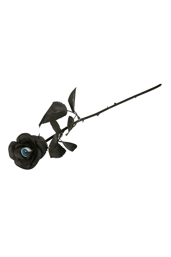 BLACK FLOWER WITH EYE, 42 CMS.