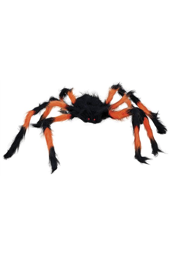 ORANGE AND BLACK SPIDER, 75 CMS.