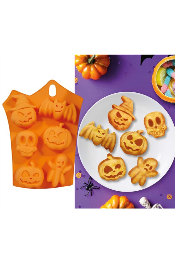 MOLD FOR 6 ASSORTED BISCUITS, 23X15 CMS.