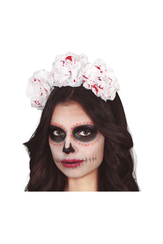BLOODY FLOWERS HEADBAND