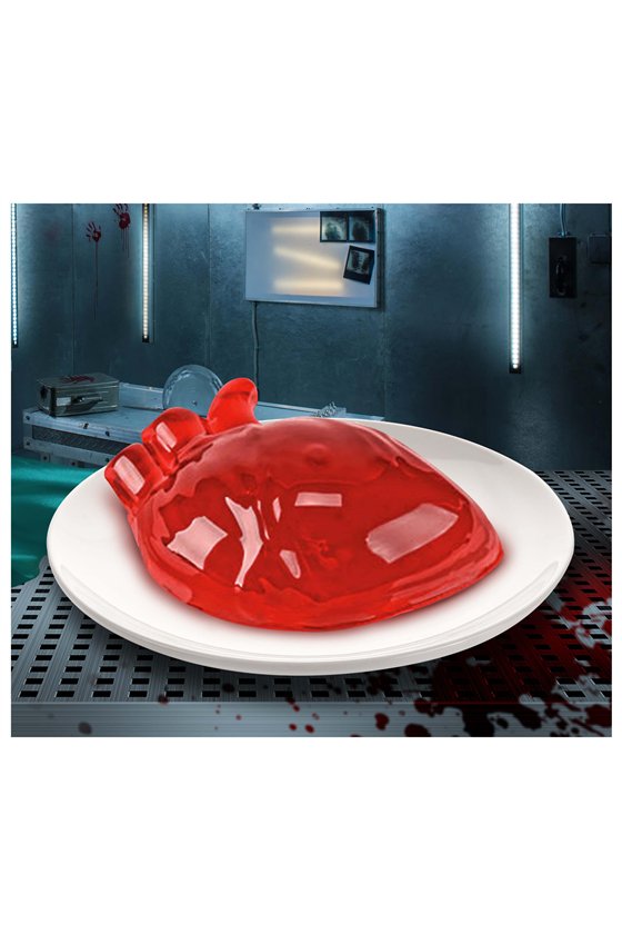 HEART MOLD FOR GELATIN, 16X12 CMS.