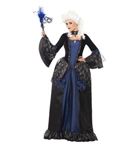 Baroque Beauty Masquerade Costume, Black
