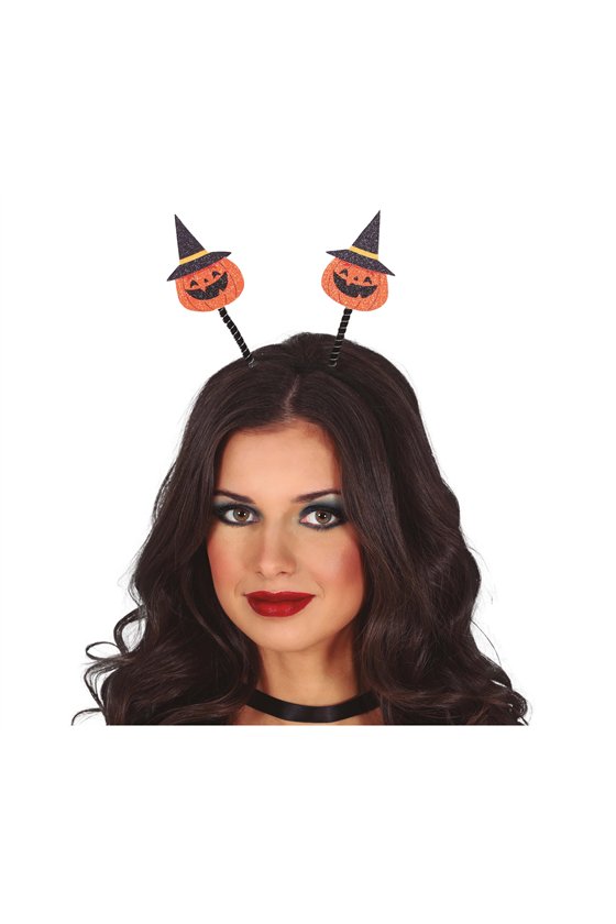 PUMPKIN HEADBAND WITH HAT