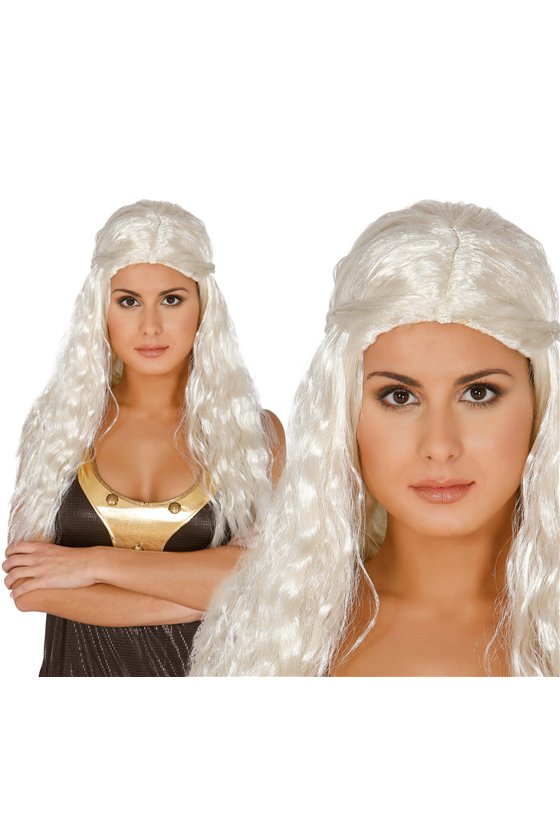 LONG WHITE WIG (BOX CONTAINER)
