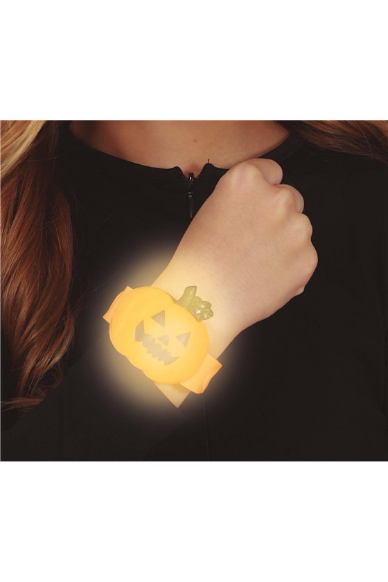 PUMPKIN BRACELET WITH LIGHT