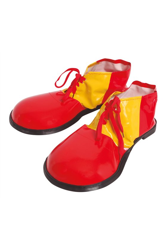 EXTRA RED/YELLOW CLOWN SHOES 