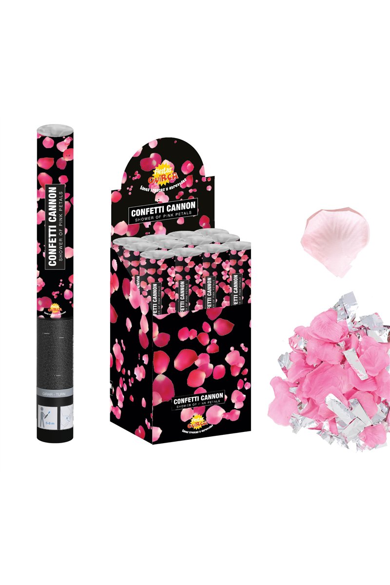 CONFETTI CANNON, 50 CM COMPRESSED AIR