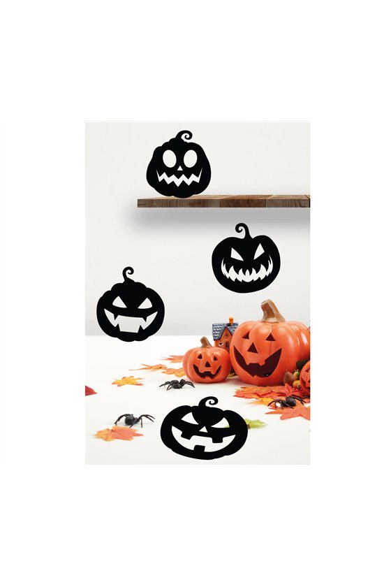 SILHOUETTES 4 BLACK PUMPKINS, PAPER