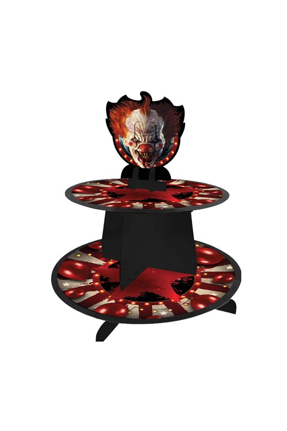 3-FLOOR TRAY, 40X30 CMS. CLOWN