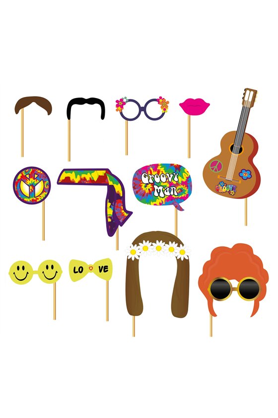 HIPPY PHOTOCALL SET, 12 PCS