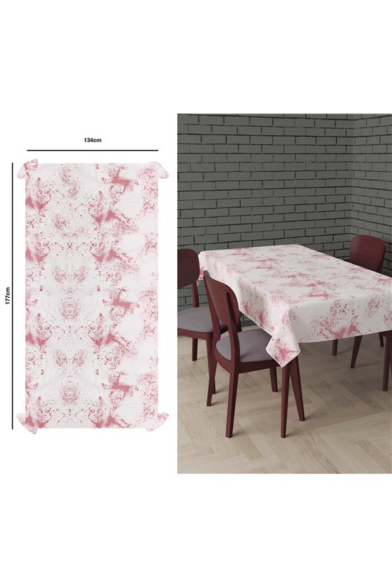 BLOODY TABLECLOTH 177X134 CMS. FABRIC H.Q.
