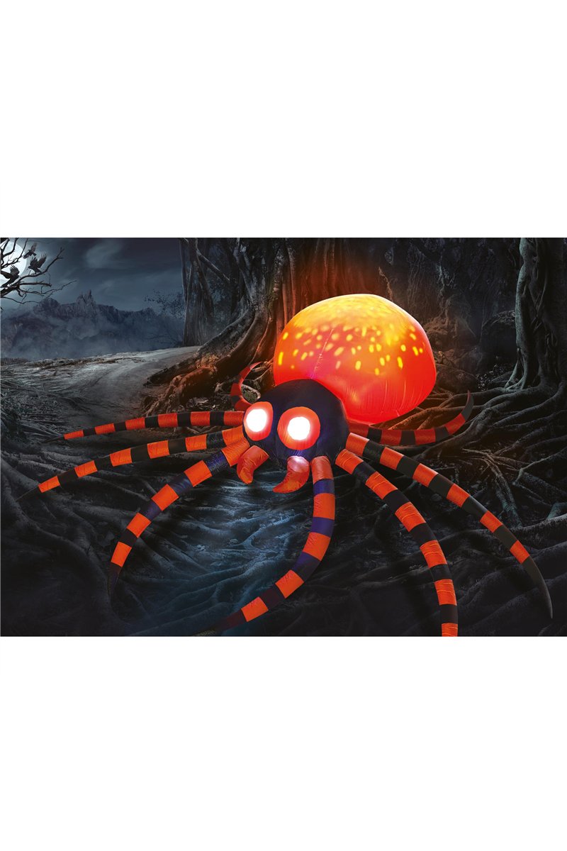 INFLATABLE SPIDER, 180X120 CMS.