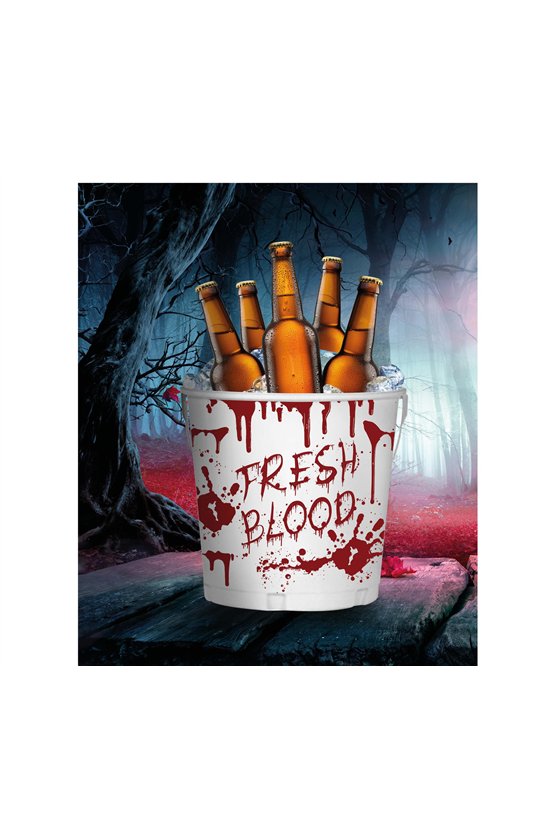 METAL CUBE "FRESH BLOOD", 19X23 CMS