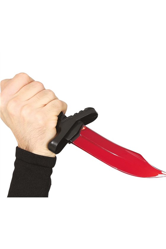 KNIFE WITH BLOOD 25 CMS