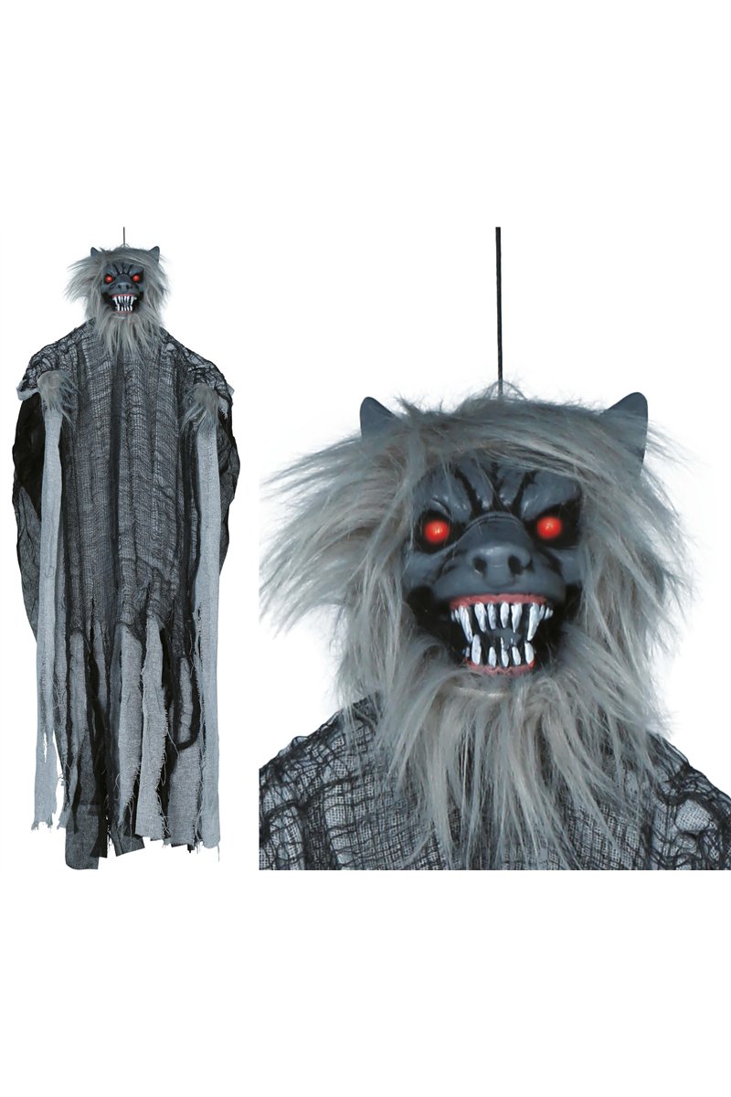 HANGING WEREWOLF LIGHT SOUND AND MOV. 120 CM