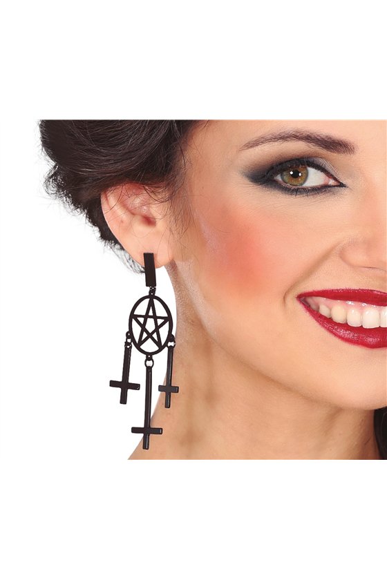 CROSS EARRINGS 8 CMS