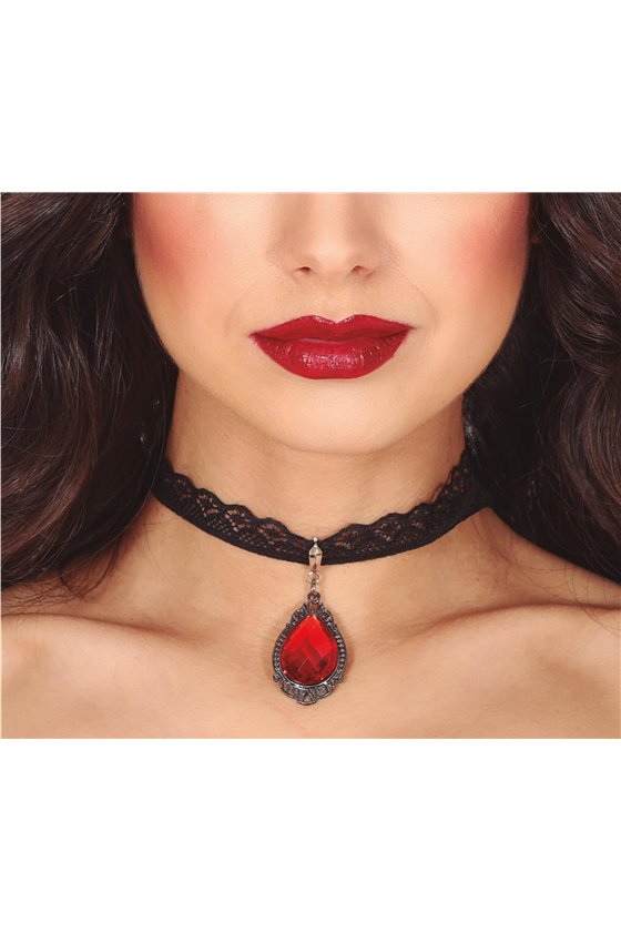 5 CMS RUBY CHOKER