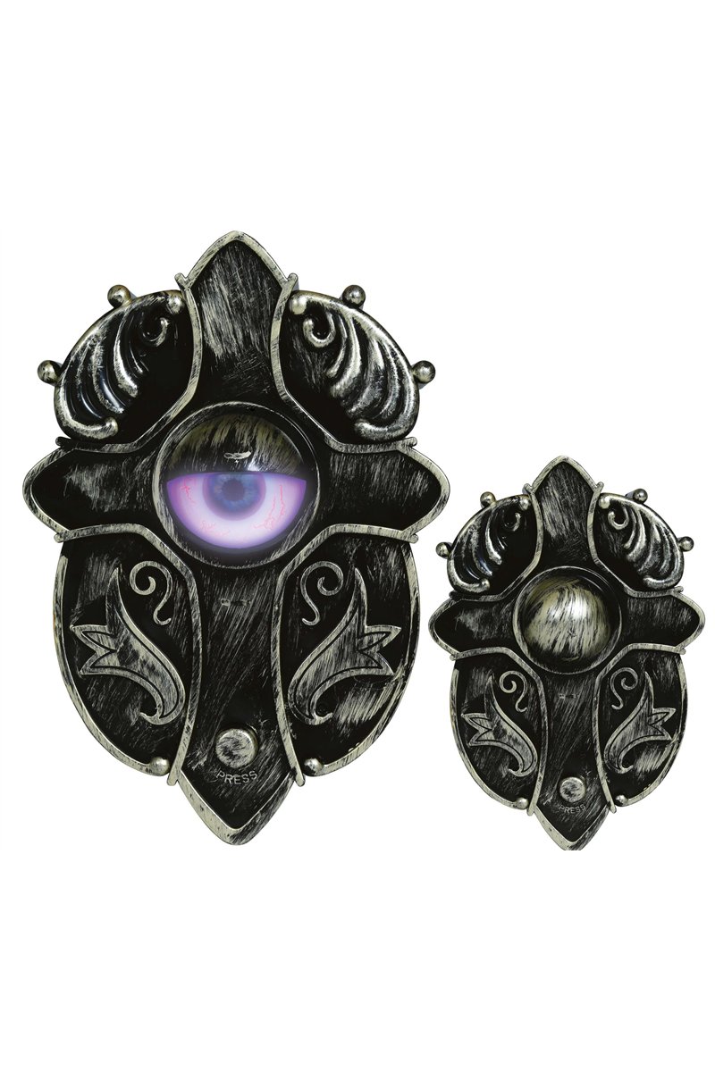 DOORBELL WITH EYE, LIGHT, SOUND, MOVE. 20X14 CM