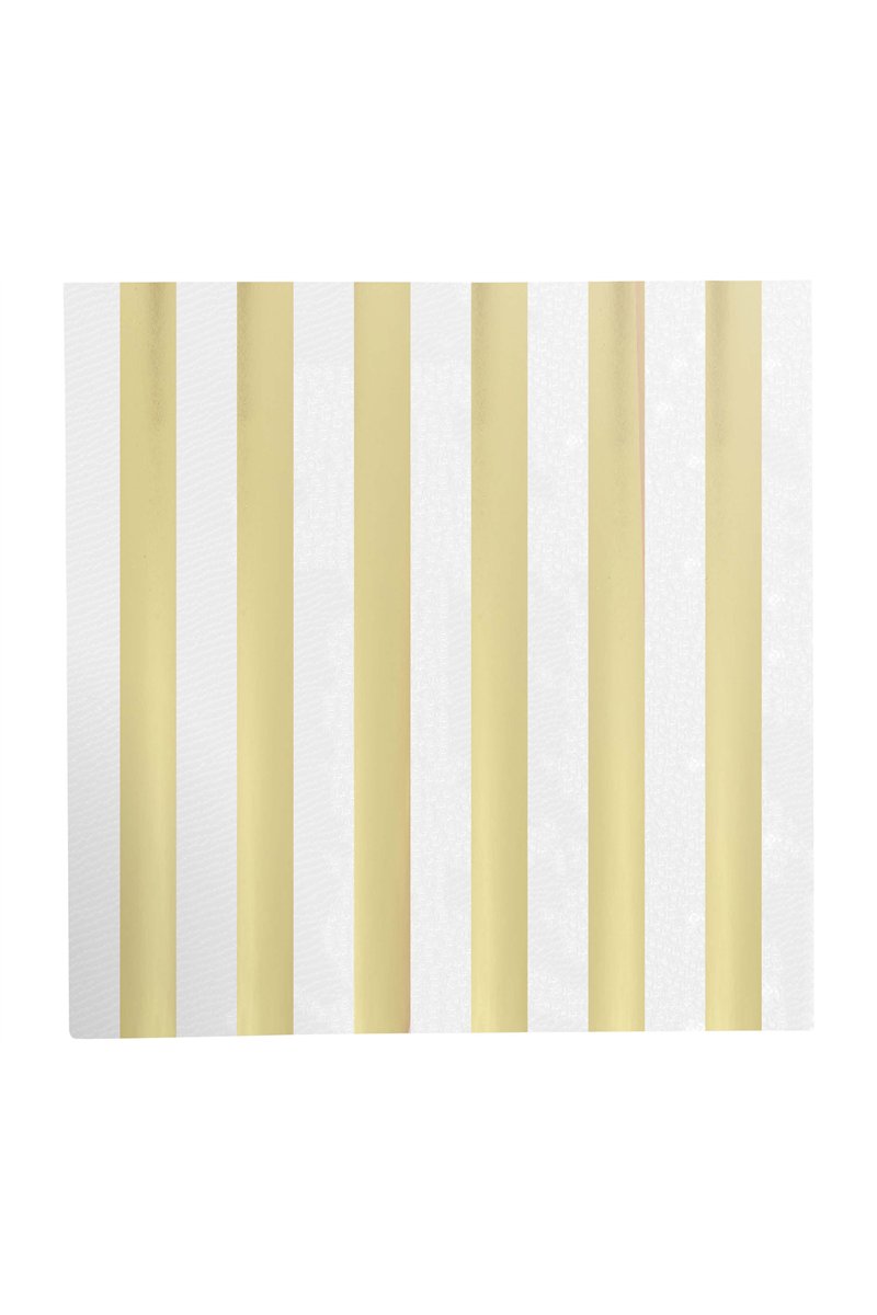 BAG 20 NAPKINS GOLD 16X16 CMS