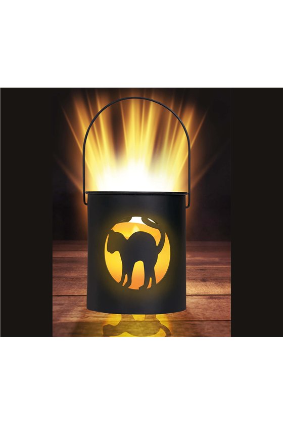 LANTERN WITH LED CAT 10X9 CMS