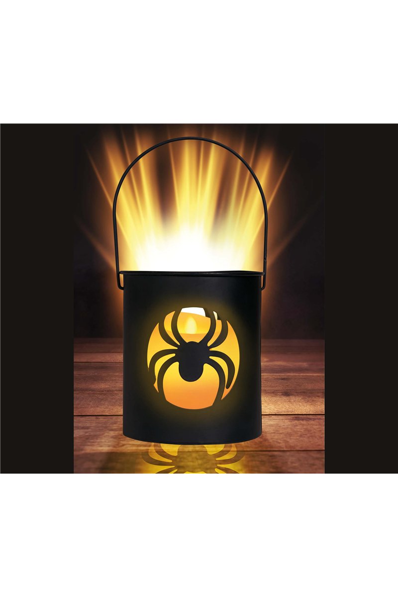 LANTERN WITH LED SPIDER 10X9 CMS